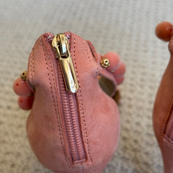 New! Sam Edelman Luella Pom Pom Heels sz 7.5 - Picture 13 of 13